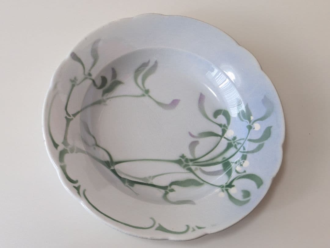 #1リュネビル ヤドリギ スープボウル 深皿26cm