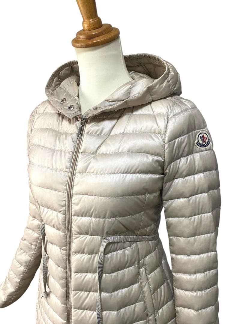 ＊MONCLER モンクレール＊BARBEL スプリングコート ホワイトベージュ