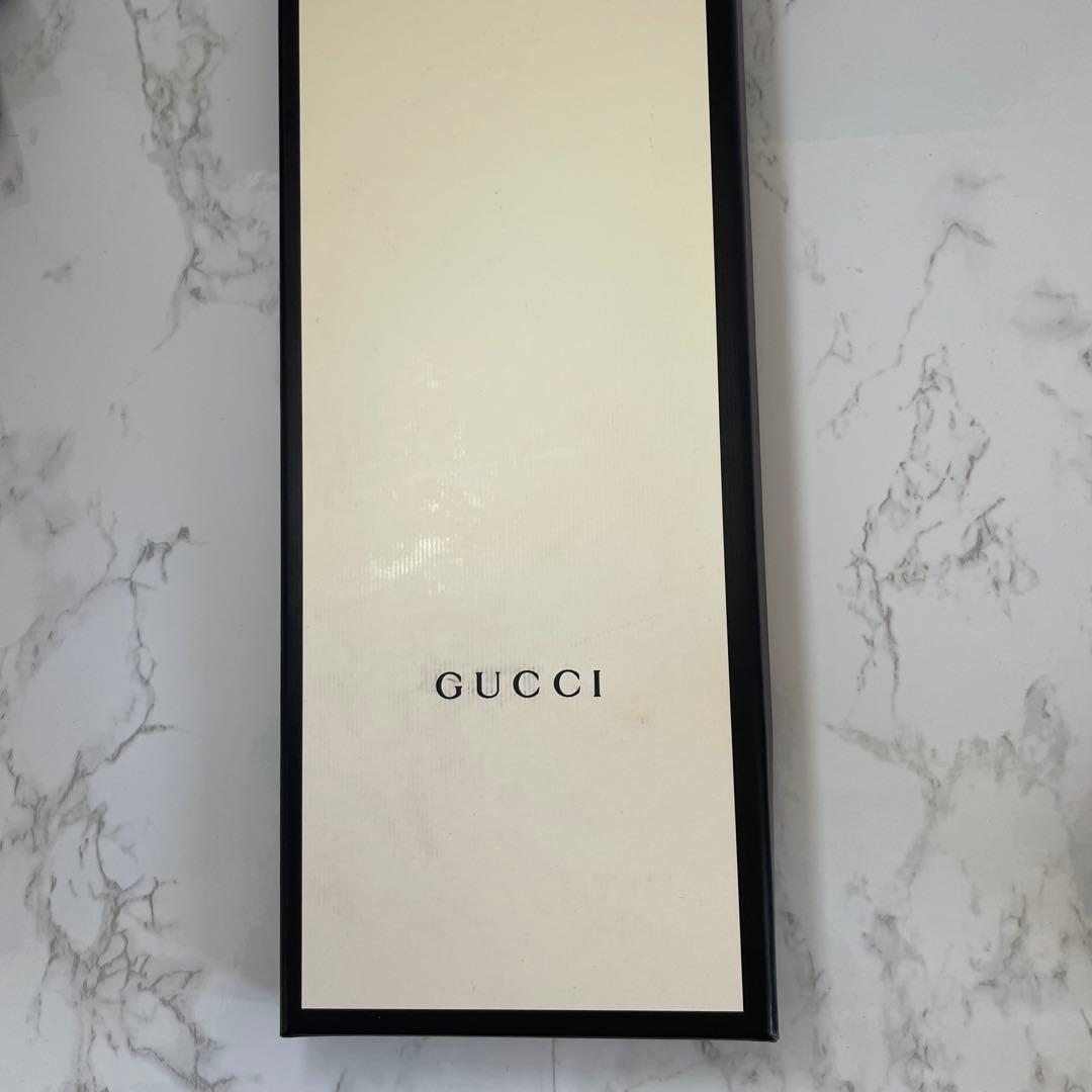 22日迄メリクリ特価！【箱付き極美品】グッチ 蜂 ブラック ソリッド ネクタイ