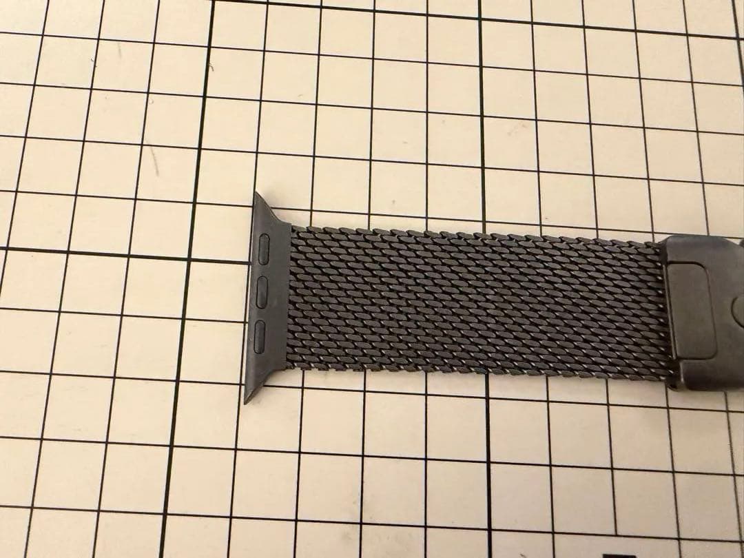 49mmケース用ブラックチタニウムミラネーゼループ L