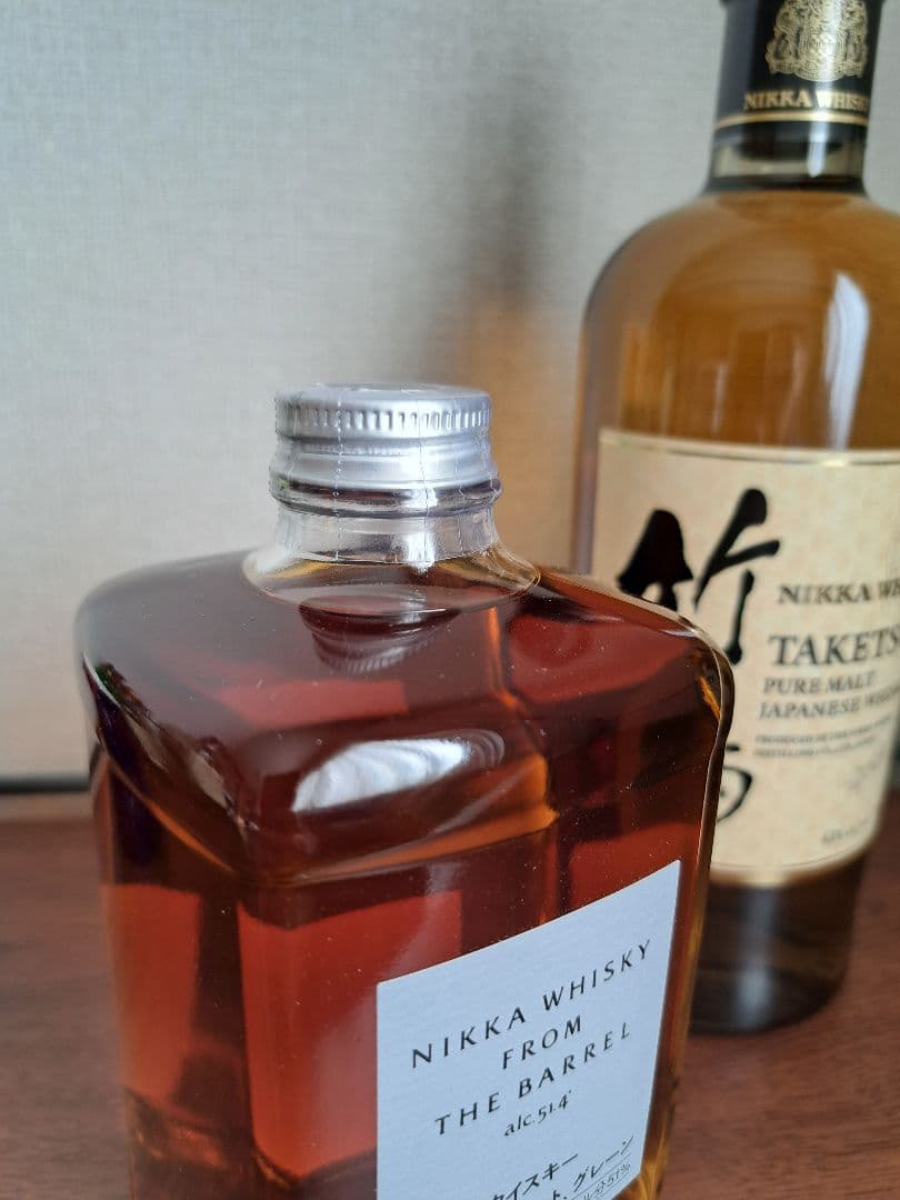 「新品未開封」ニッカ フロムザバレル & 竹鶴ピュアモルト 2本セット
