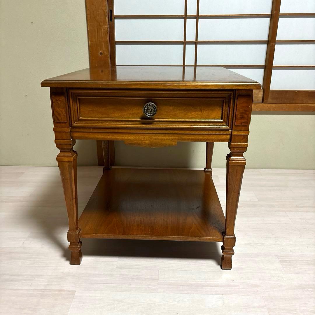 【良品】ドレクセルヘリテイジ ジャパン エンドテーブル ヴィンテージ