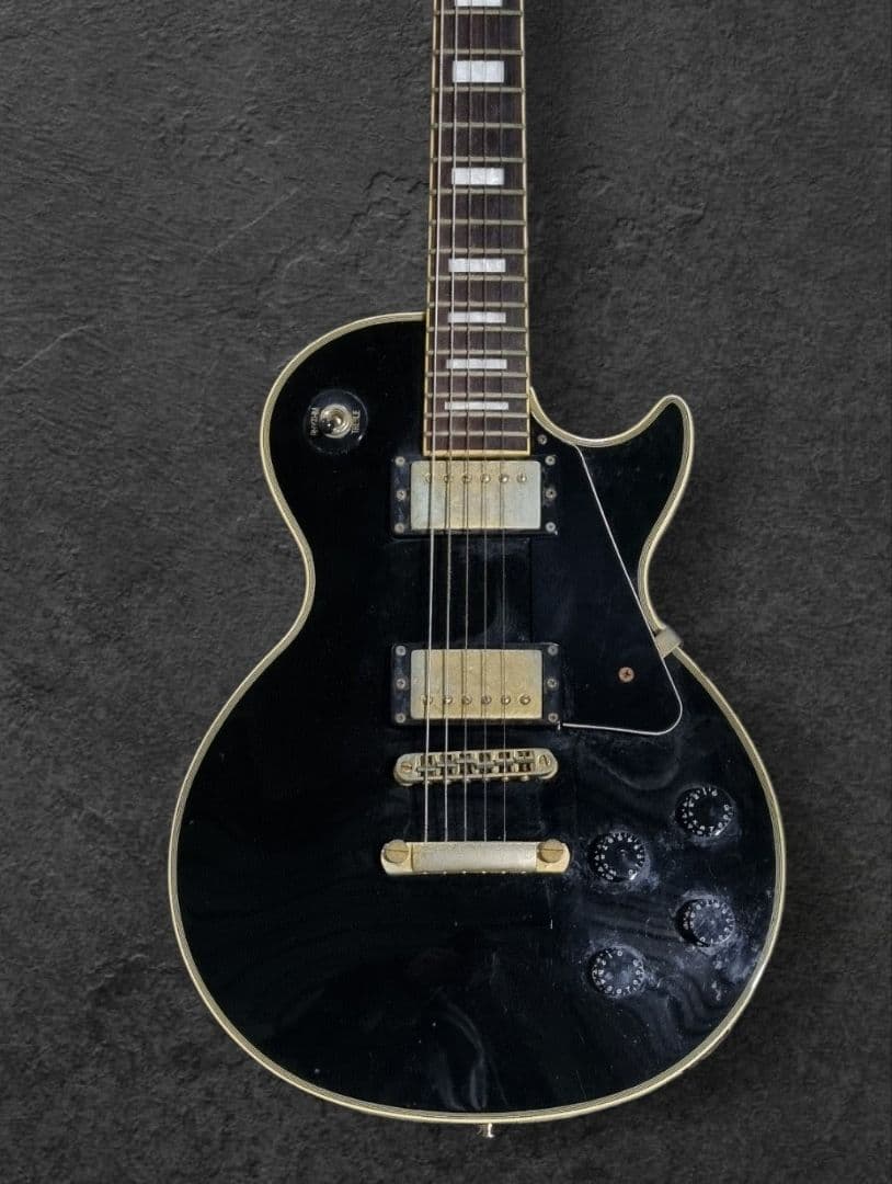 BUSKER'S レスポールカスタム エレキギター ブラック