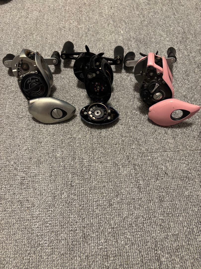 ベイトリール 3点セット バス釣り