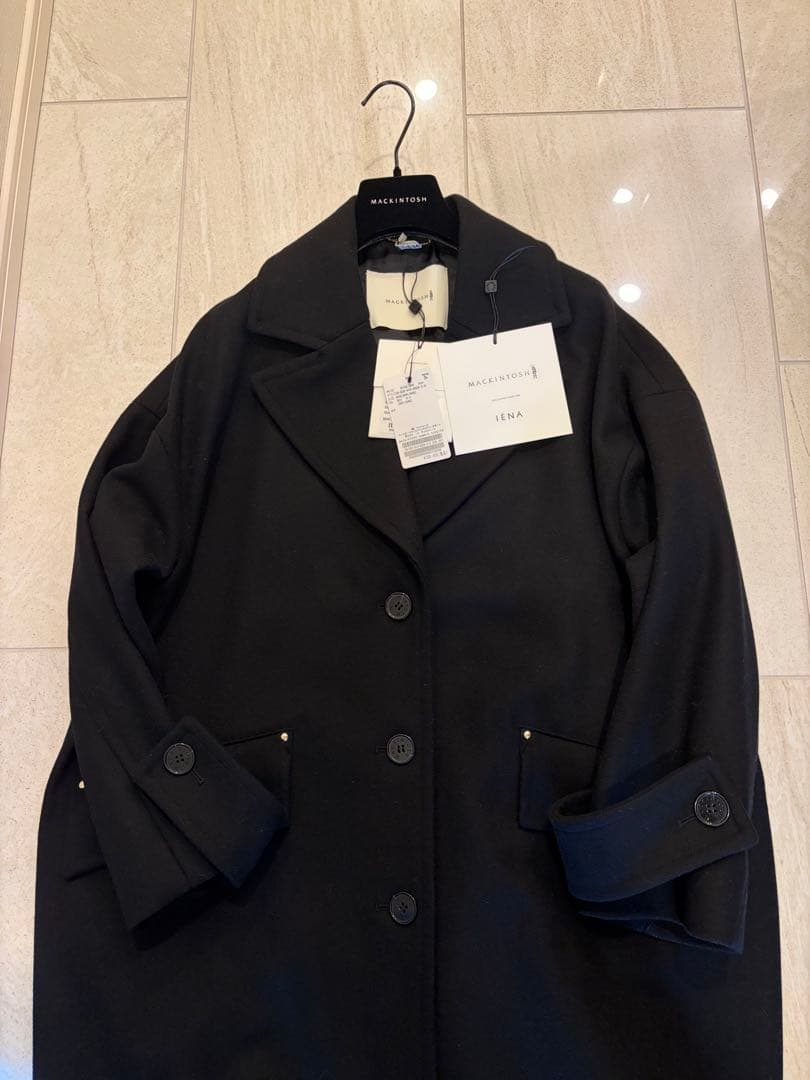 MACKINTOSH 別注HUMBIE チェスターコクーンコートブラック　美品