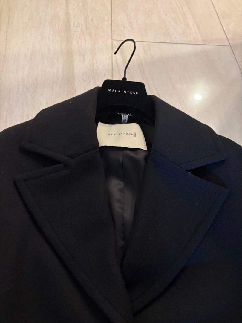 MACKINTOSH 別注HUMBIE チェスターコクーンコートブラック　美品