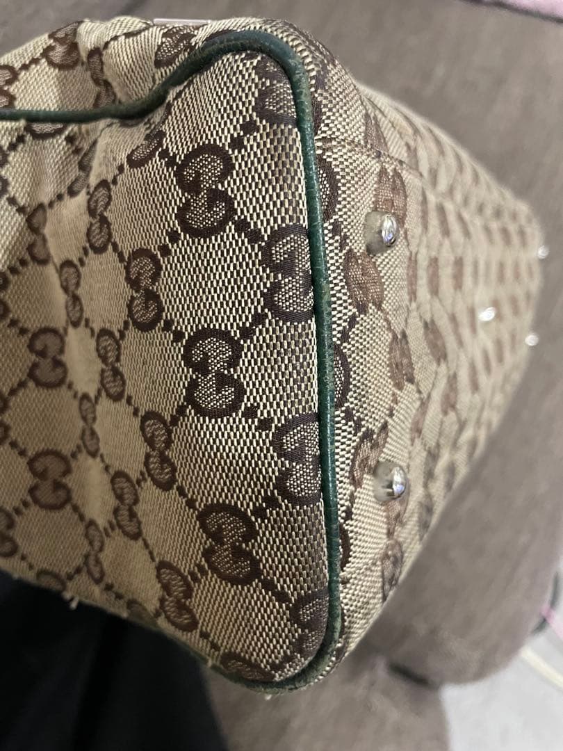 GUCCI GGキャンバス トートバッグ