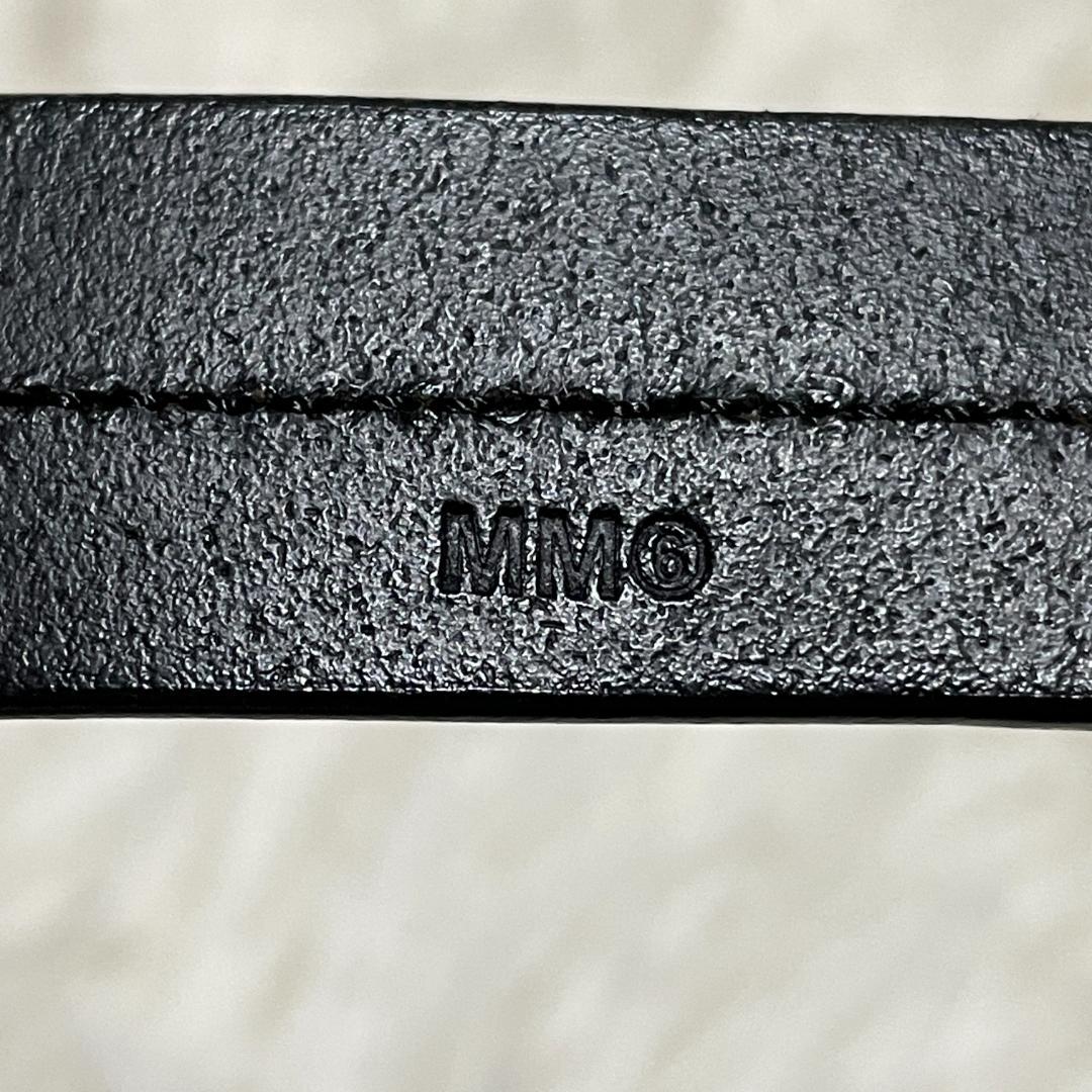 @*様 MM6 Maison Margiela　ダブルバックル レザー ベルト