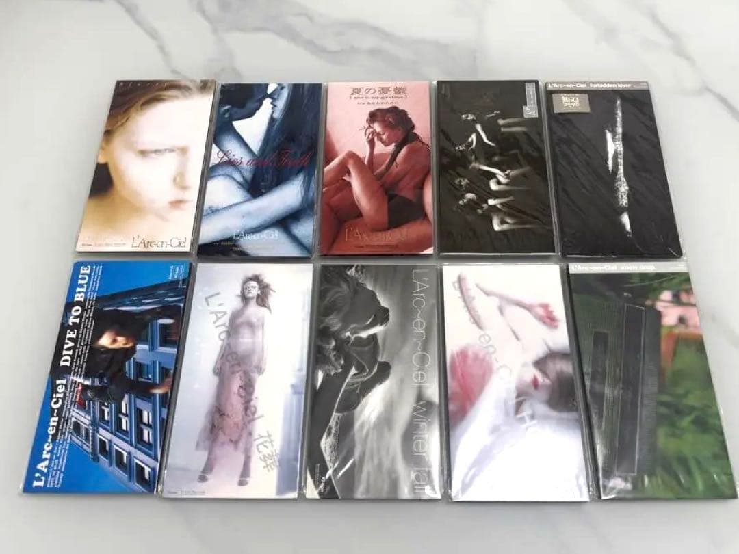 ち*ぢ様 【希少！新品未開封】L'Arc〜en〜Ciel シングル 1994年〜