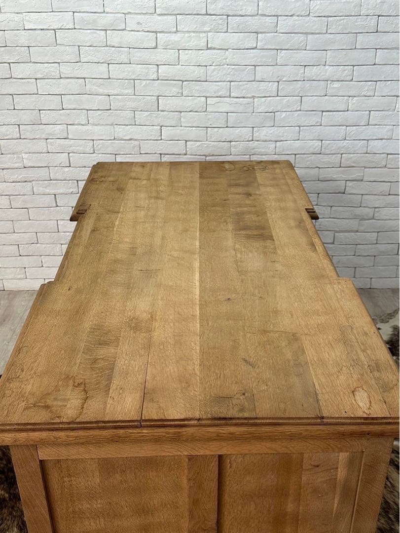 【チャーリー 】1960年　ベルギー　ビンテージ デスク 机 作業台