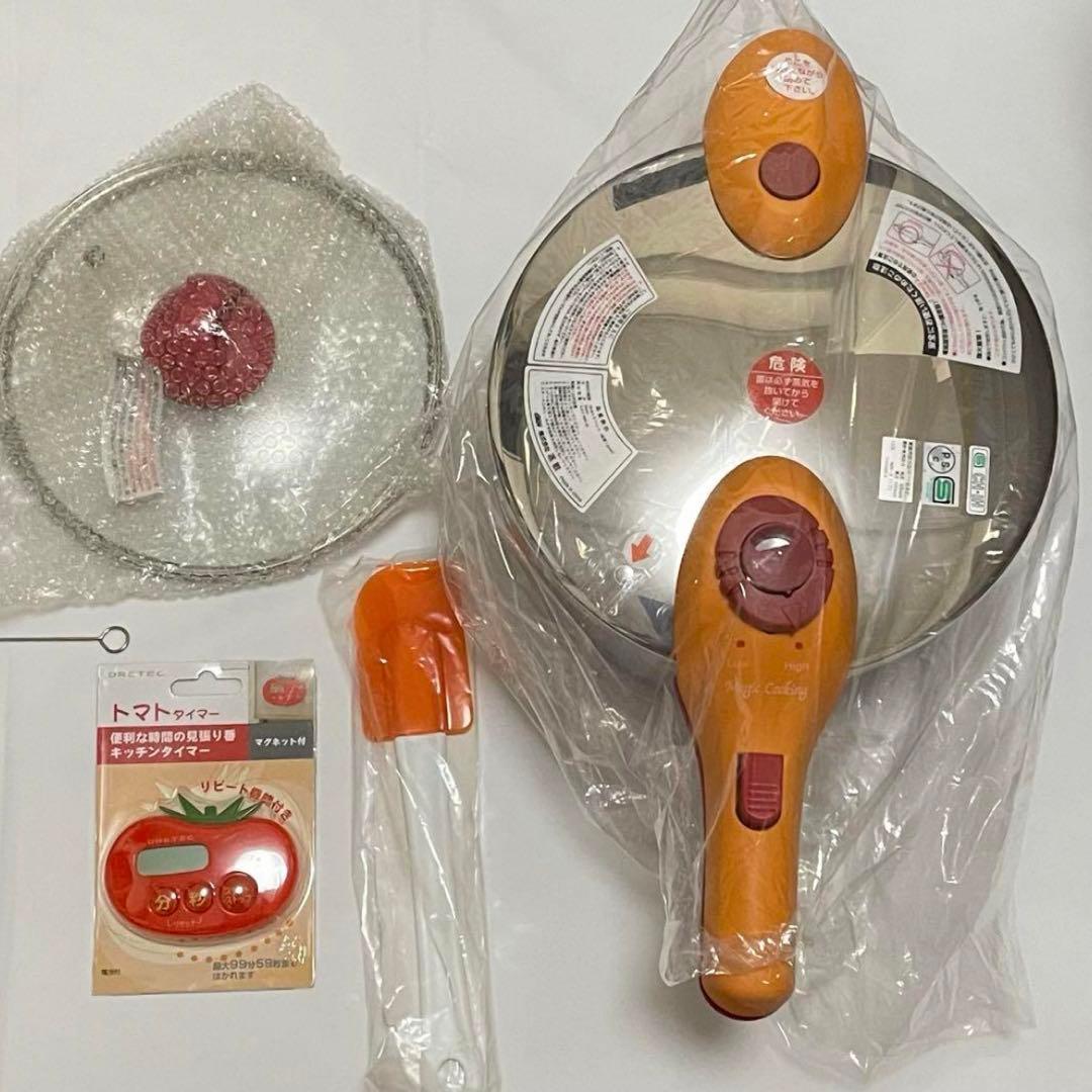 値下げ中【未使用品】圧力鍋 ステンレス 時短料理 4.5L 松居一代プロデュース