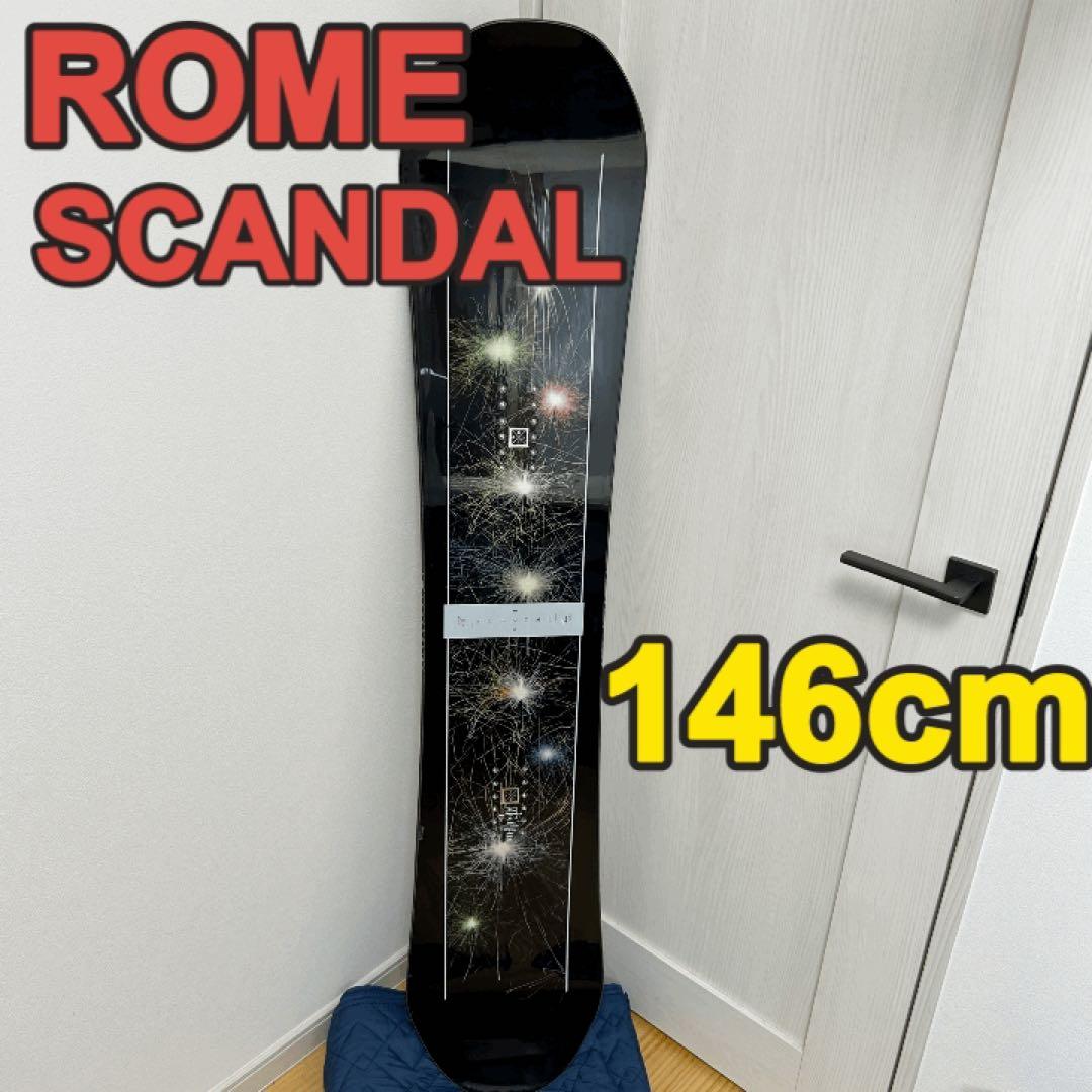 ローム SCANDAL スキャンダル 146cm 3Dソール　スノーボード