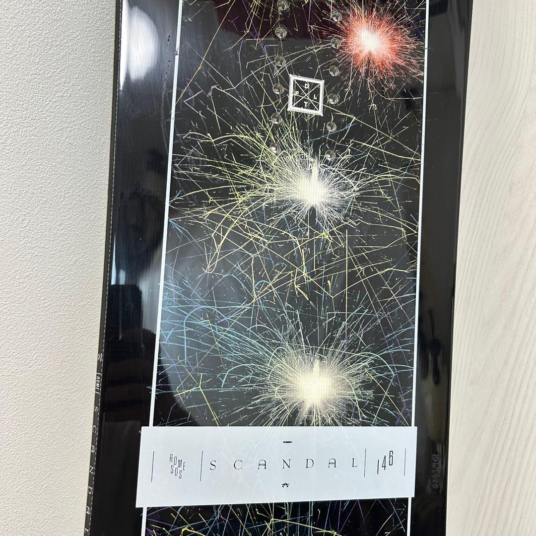 ローム SCANDAL スキャンダル 146cm 3Dソール　スノーボード