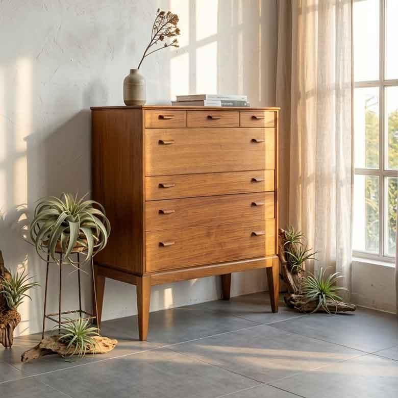 リビングチェスト ヴィンテージ イギリス Alfred Cox ウォールナット