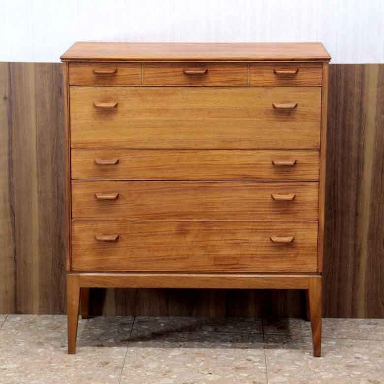 リビングチェスト ヴィンテージ イギリス Alfred Cox ウォールナット