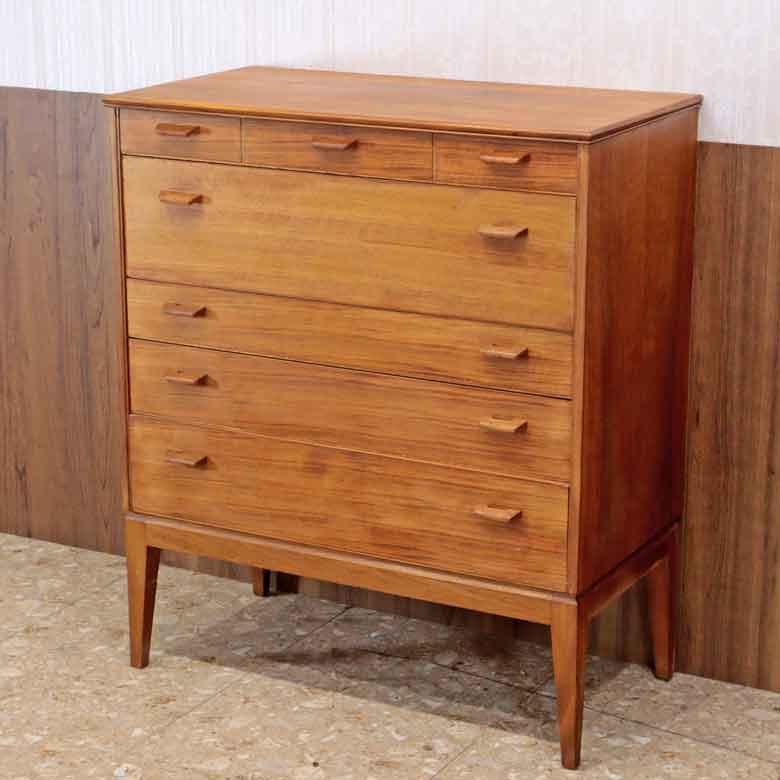 リビングチェスト ヴィンテージ イギリス Alfred Cox ウォールナット