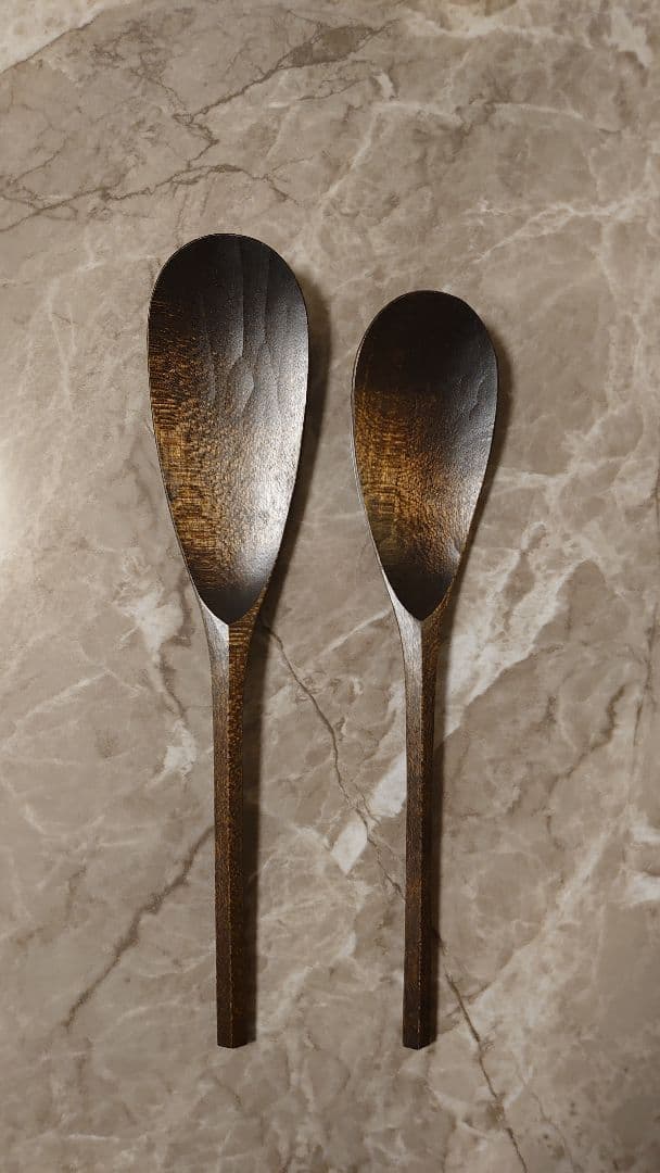 大久保ハウス木工舎 大久保公太郎 取寄匙 漆 2点セット