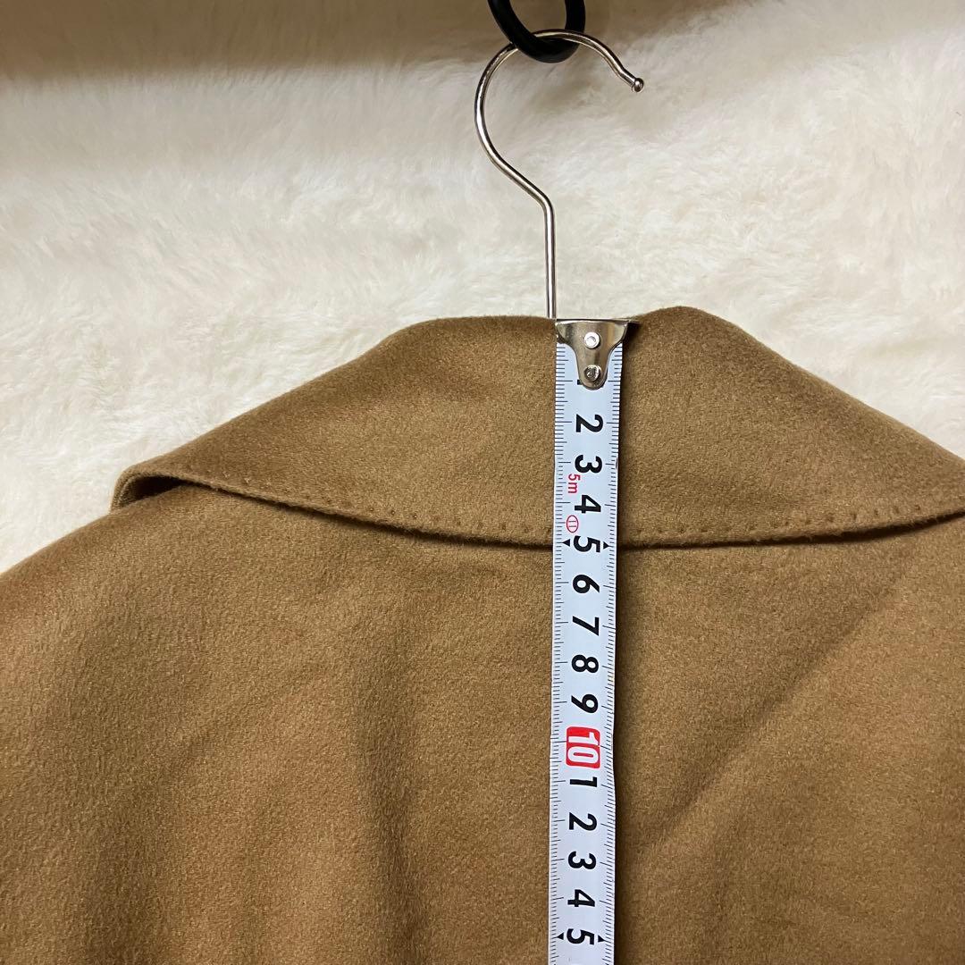 【最高級】BALMAIN ロングコート　カシミヤ・シルク100% サイズM