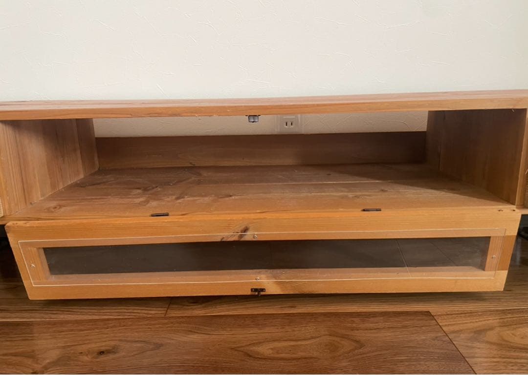 テレビボード　オシャレ　ナチュラルウッドテレビボード 直接引き取り可能