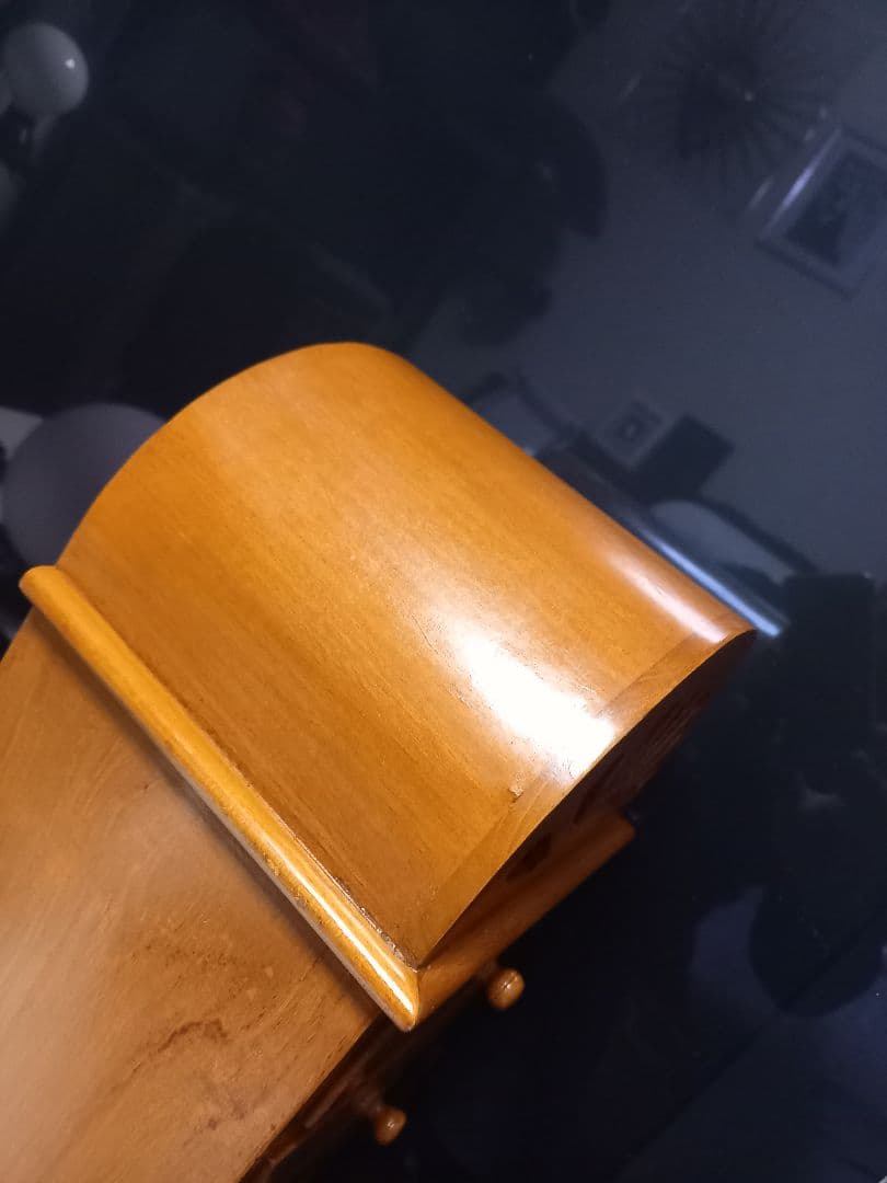 アンティーク　チーク　フレンチ　アーチ　トップ　スモール　ドロワー