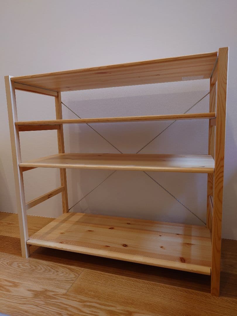 無印良品 パイン材ユニットシェルフ 小 幅86×奥行39×高さ83cm