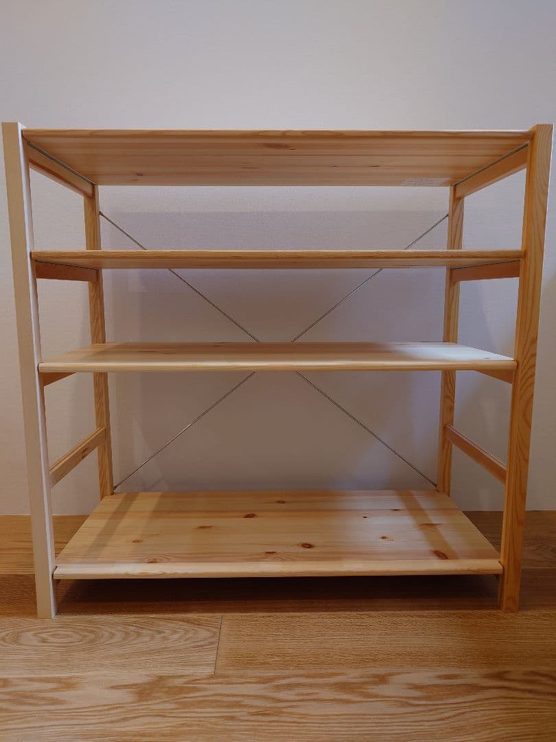 無印良品 パイン材ユニットシェルフ 小 幅86×奥行39×高さ83cm