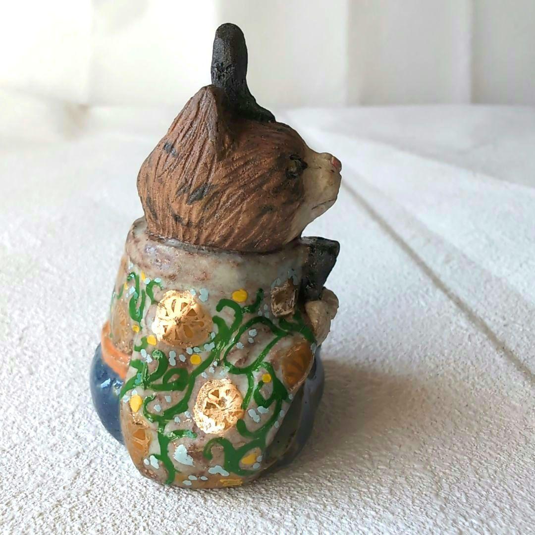 猫の雛人形5 陶器製 伝統的スタイル