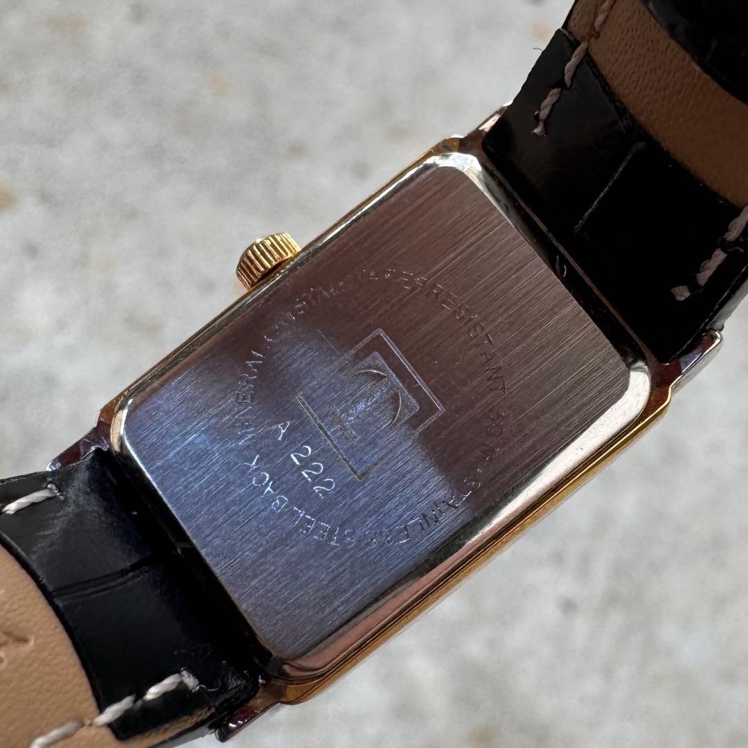 【新品電池】Tissot レクタンギュラー スクエア ヴィンテージ tank