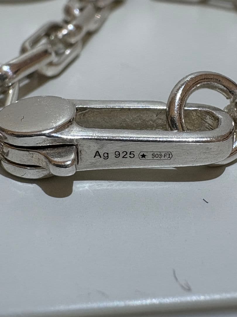 GUCCI グッチ インターロッキングネックレス【箱/ポーチ付】