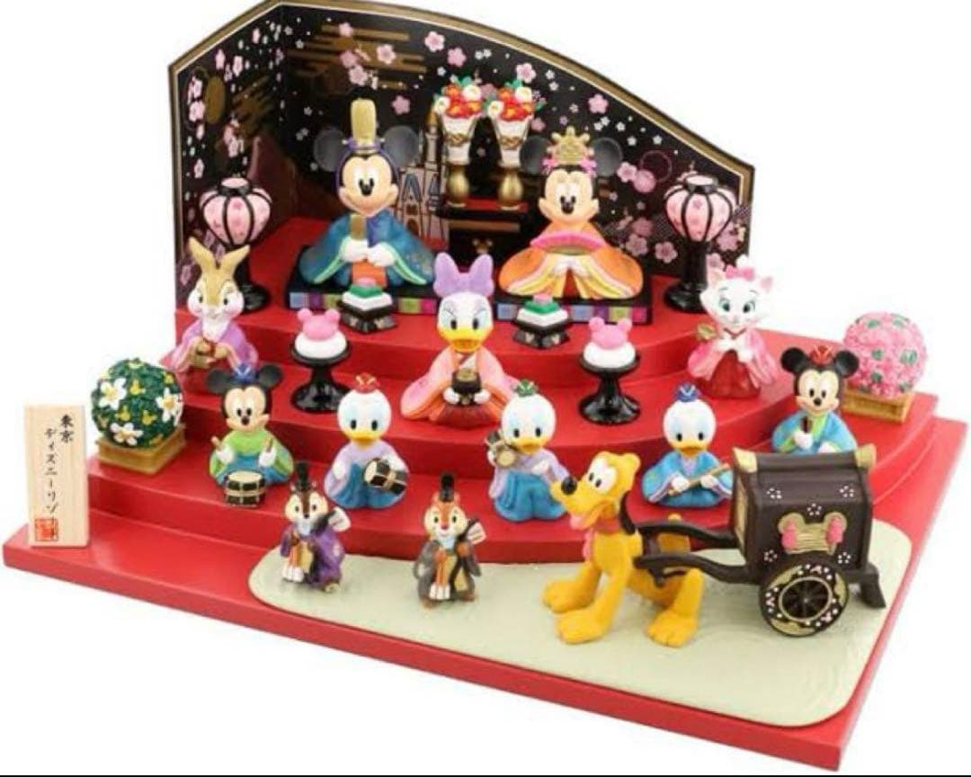 ディズニー ひな人形 雛人形 お雛様 ミッキー ミニー