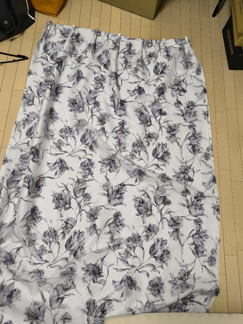 【Francfranc 】リリア　4枚セットH2000×W1000 グレー