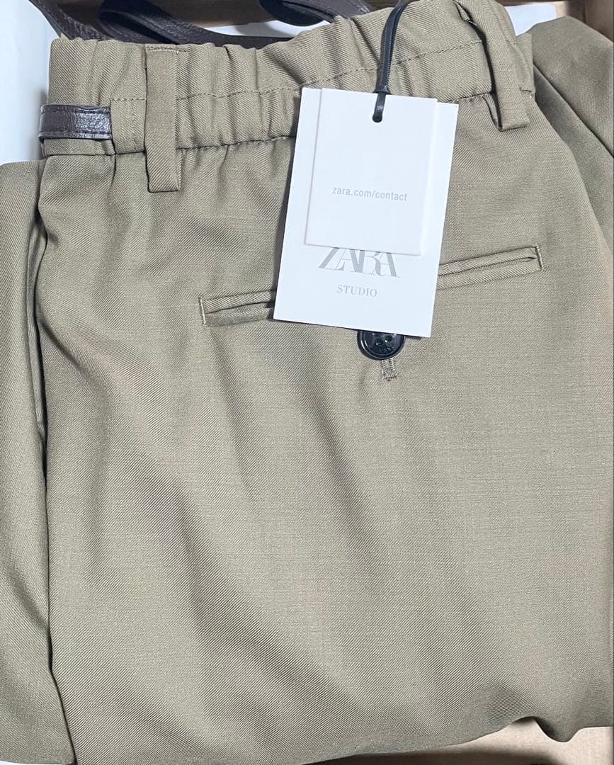 ZARA LIMITED EDITION ドレープクロスパンツ S 新品