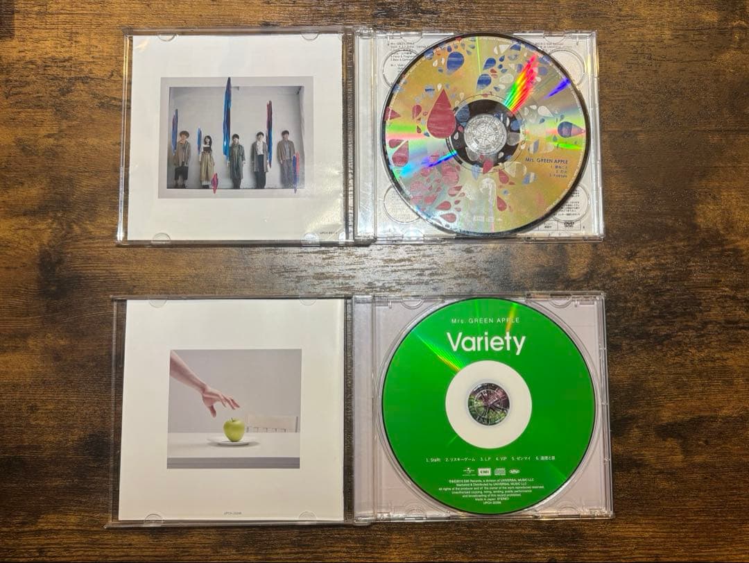 Mrs. GREEN APPLE CD 4枚セット 初回限定盤含む