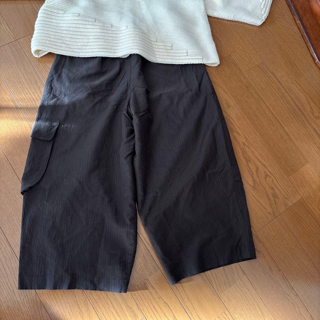 恵美子さま限定　芽風38アイボリー 五分袖 ニット セーターのみ