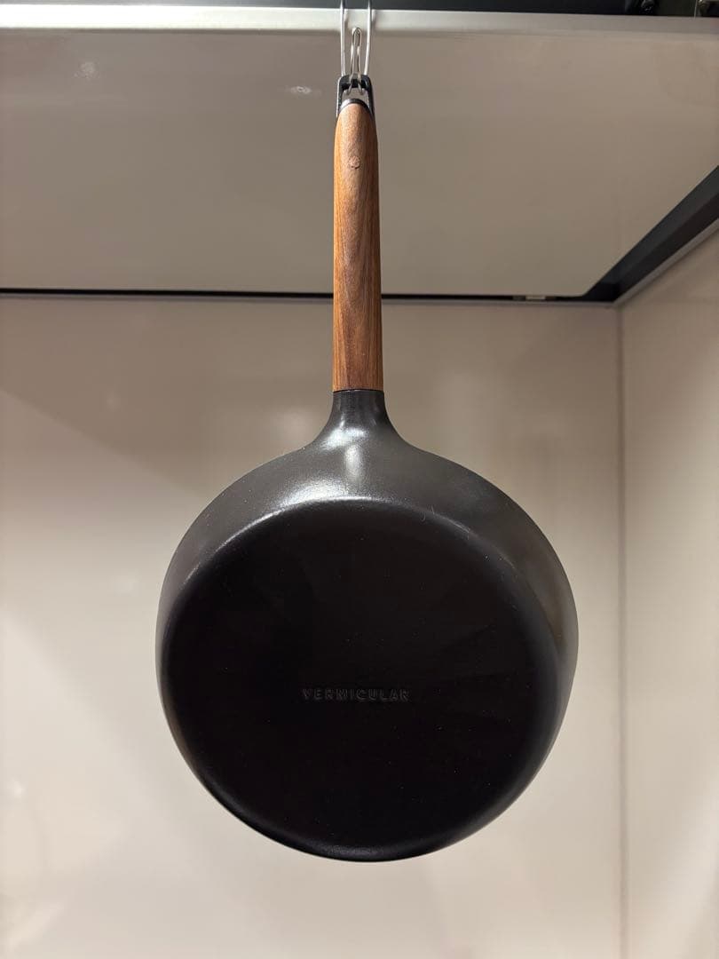 VECUULAR ブラック フライパン ガラス蓋付き