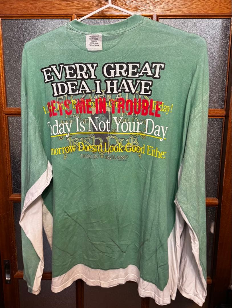 VETEMENTS 18aw ロングカットソー