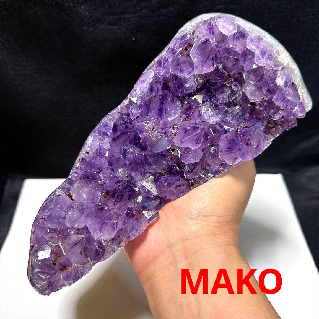 M1699☆アメジストクラスター1.5Kg☆天然石　原石☆N50511
