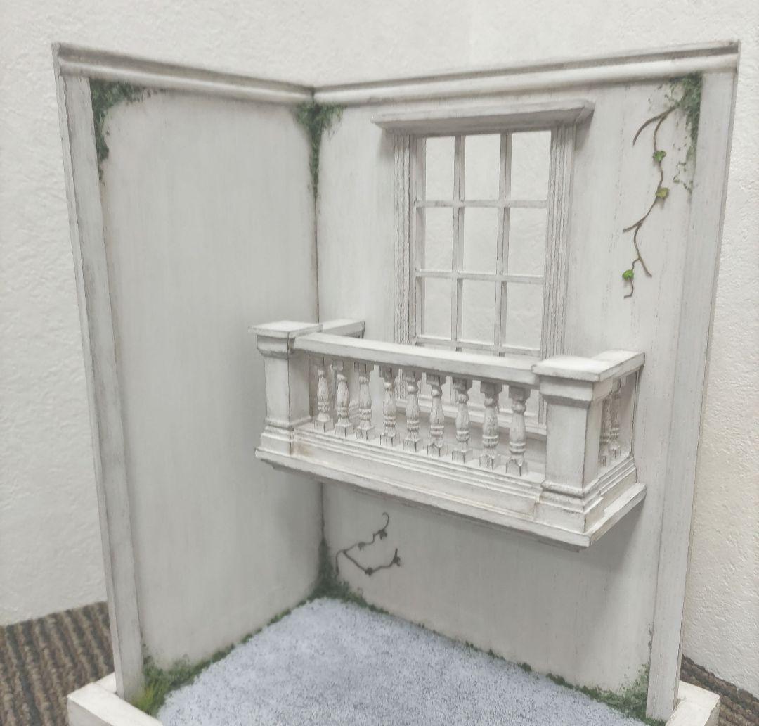 ミニチュア　裏庭　ドールハウス