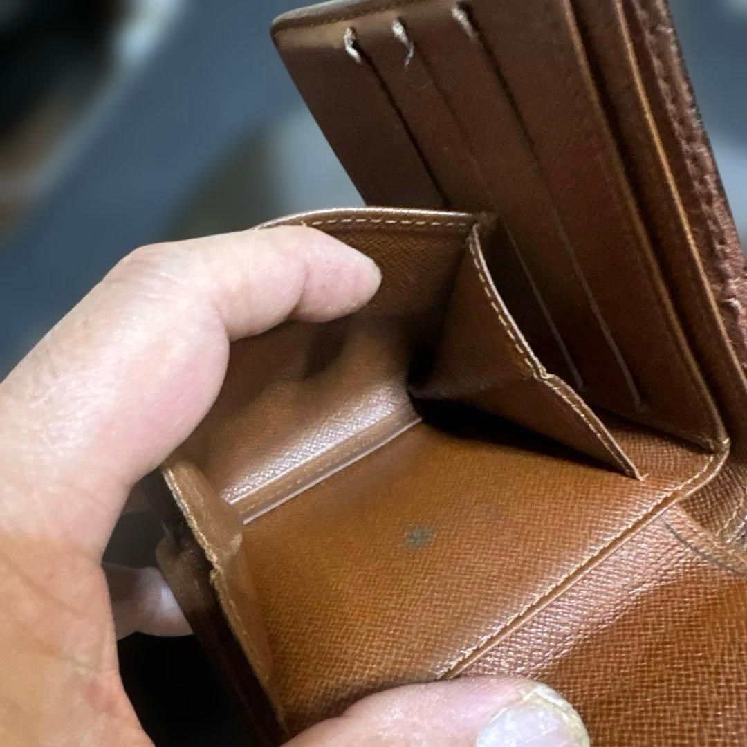 ⑦☆在庫SALE/良品☆モノグラム♪マルコ☆2つ折り財布★ポケット有