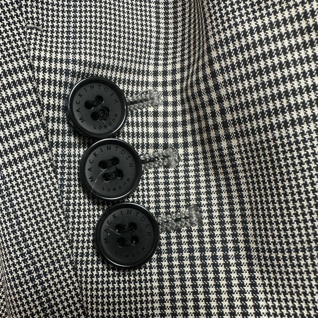 新品未使用タグ付き♡マッキントッシュ　パンツスーツ　グレンチェック　38