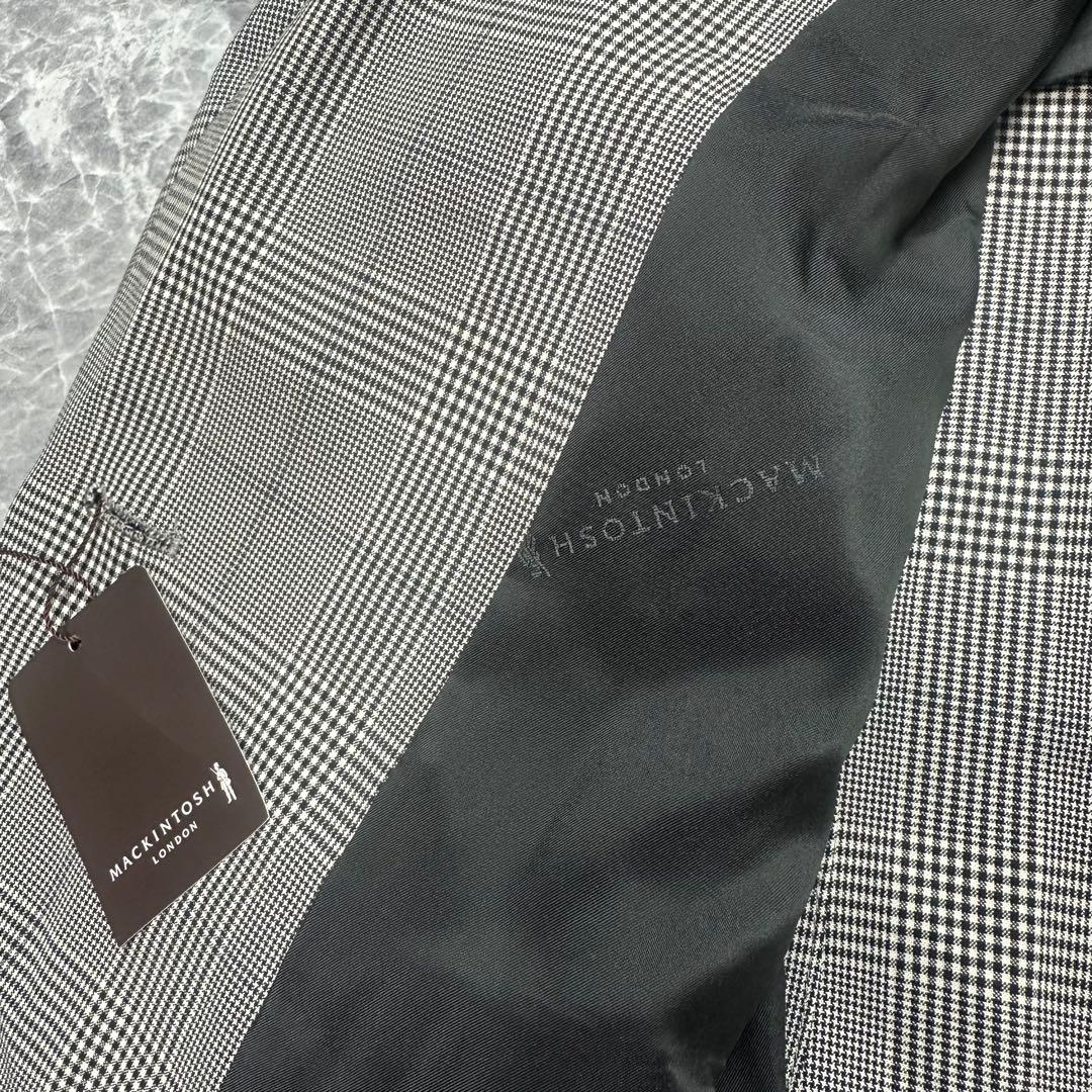 新品未使用タグ付き♡マッキントッシュ　パンツスーツ　グレンチェック　38