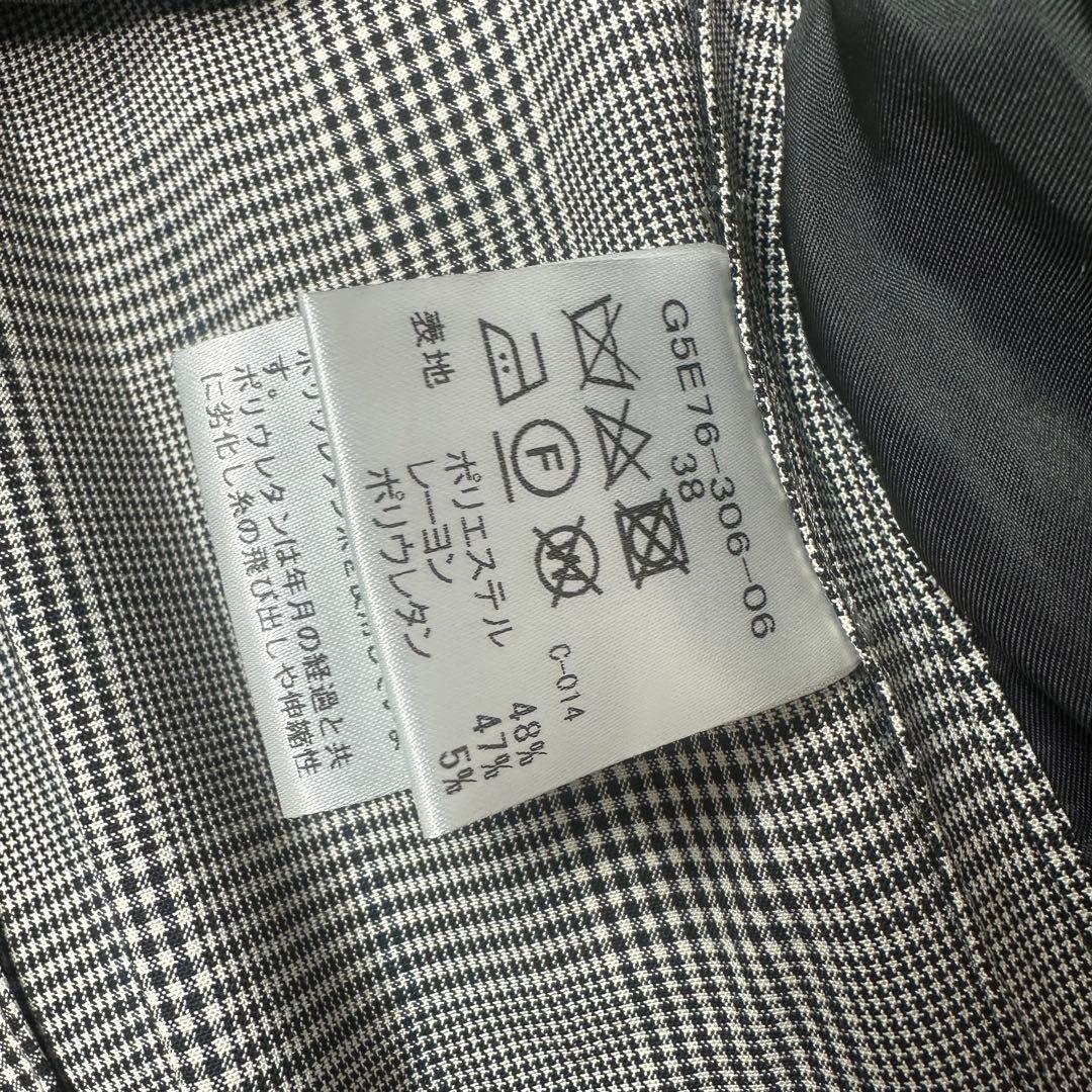 新品未使用タグ付き♡マッキントッシュ　パンツスーツ　グレンチェック　38