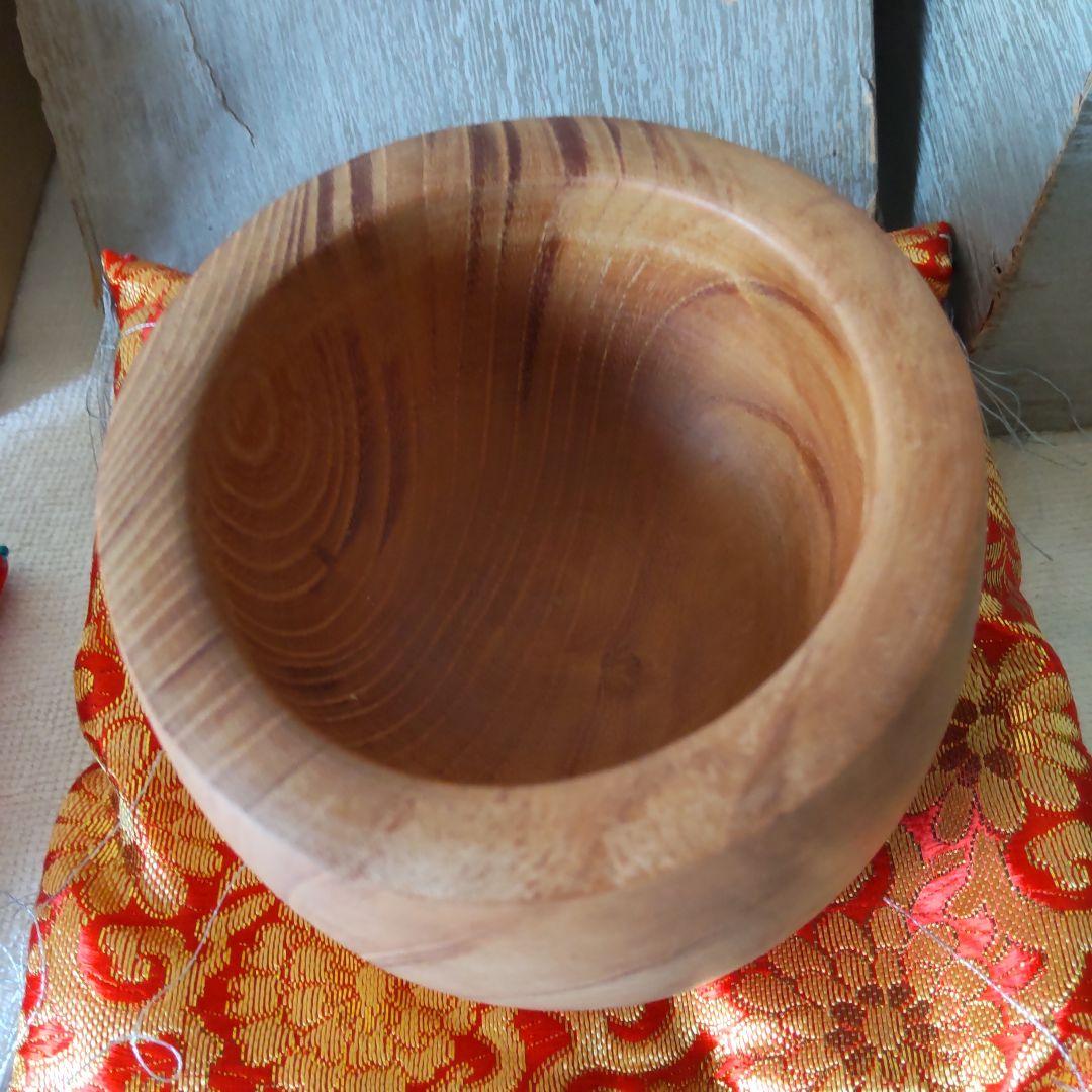 工芸品　臼と杵　3点セット　ミニサイズ　お餅つき