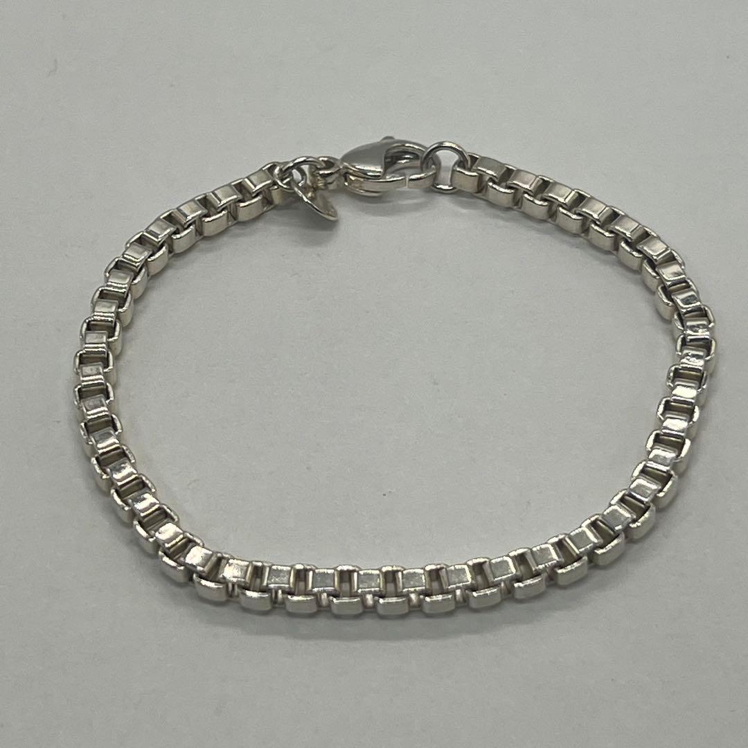 ティファニー TIFFANY ベネチアンチェーン ブレスレット SV925