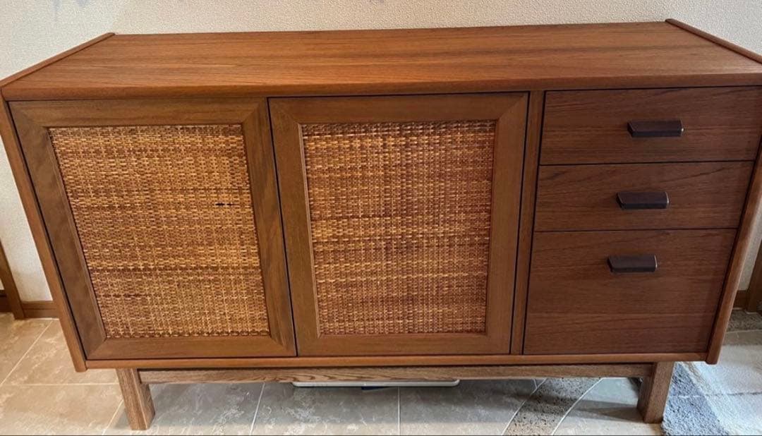 unico ラタン チェスト