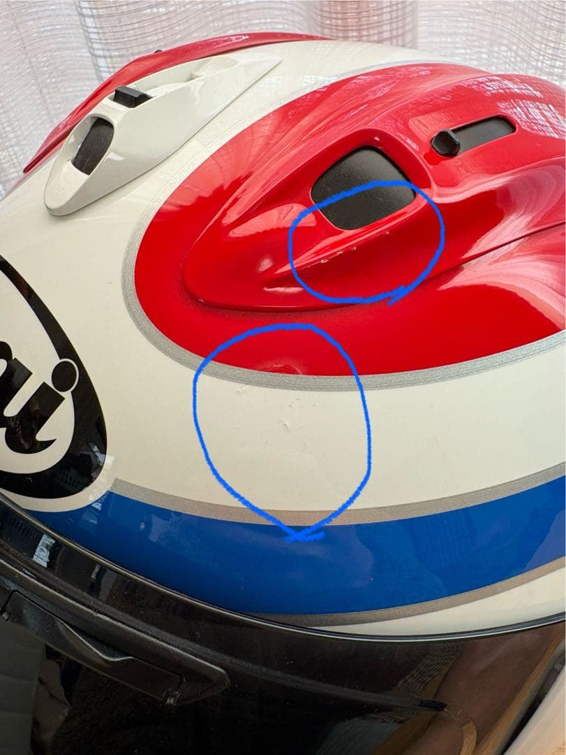 [値下げ]Arai アライ RX-7X スペンサー XL(61-62cm)