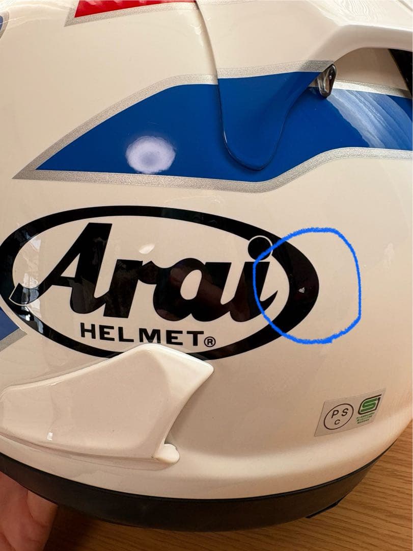 [値下げ]Arai アライ RX-7X スペンサー XL(61-62cm)