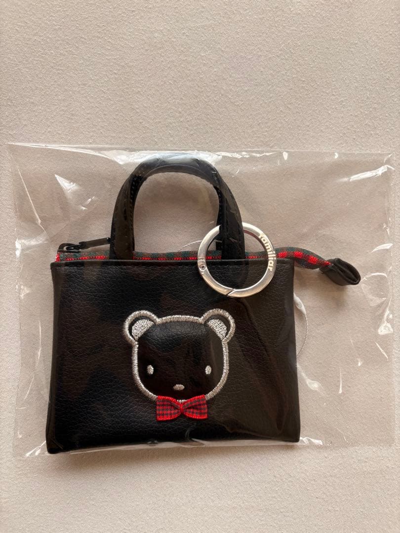 新品 ファミリア　ミニバッグ チャーム