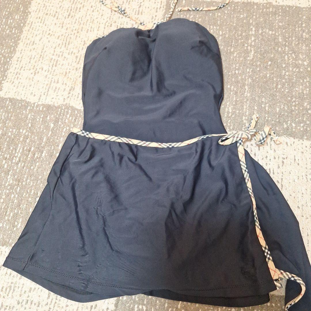 BURBERRY　ブラック ワンピース水着 　M