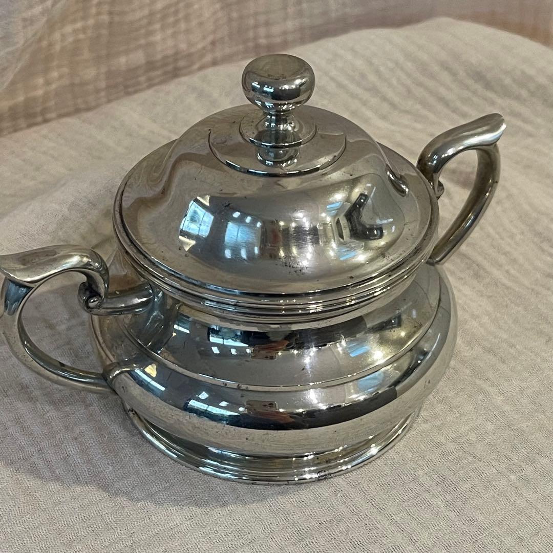 セランゴールピューター97 ティーセット3点 80年代 ヴィンテージ 超レア